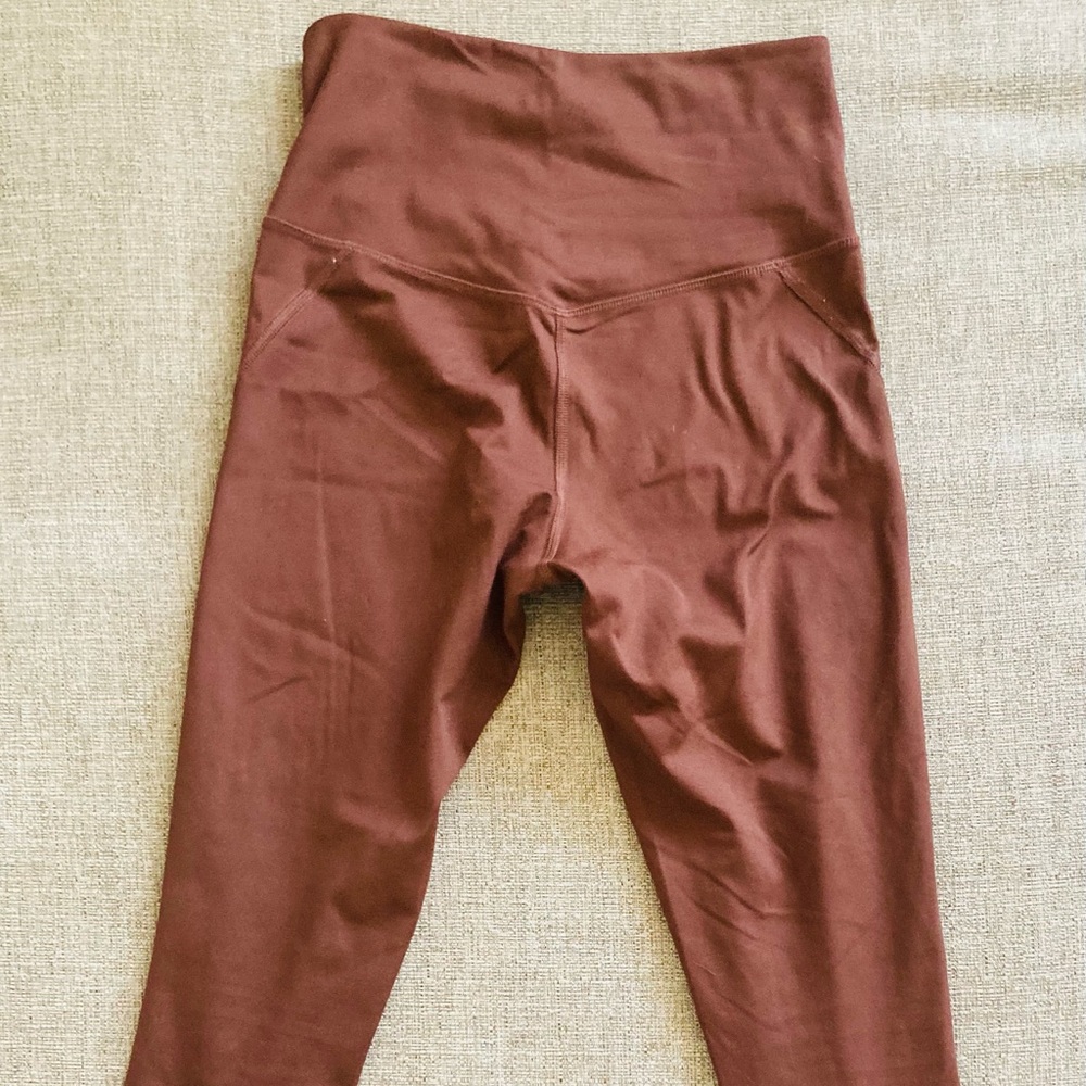 Girlfriend Collective High Waisted Earth Leggings
